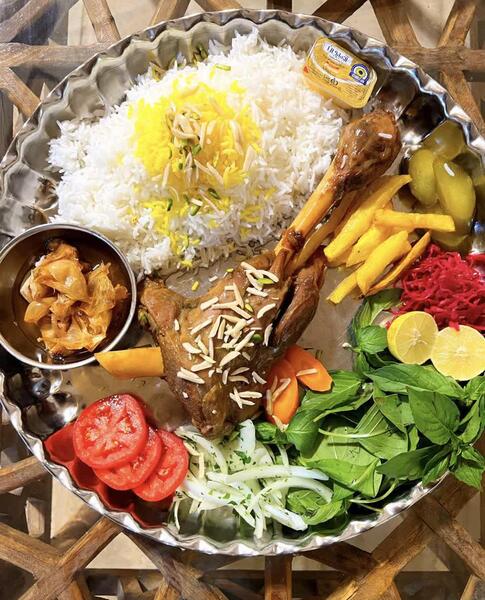 عکس چلو ماهیچه گوسفندی