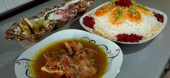 عکس چلو ماهیچه گوسفندی