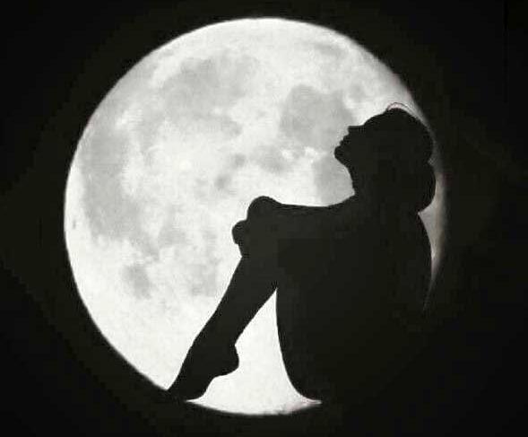 عکس ماه از نزدیک برای پروفایل