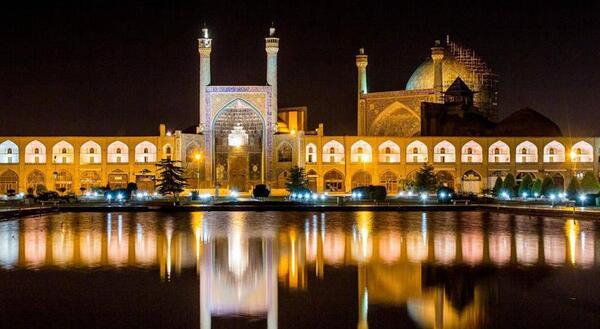 عکس ماه امشب اصفهان