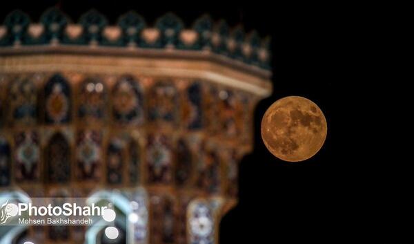 عکس ماه امشب انلاین