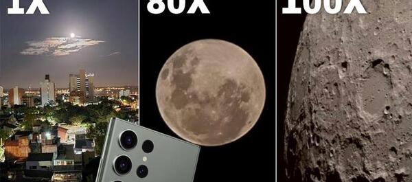 عکس از ماه با دوربین