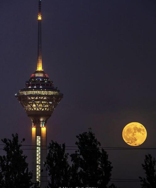 عکس ماه آبی ۱۴۰۳
