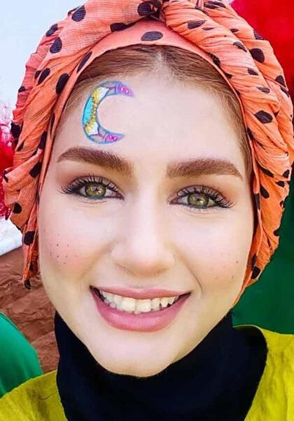 عکس مامان ماه پیشونی واقعی