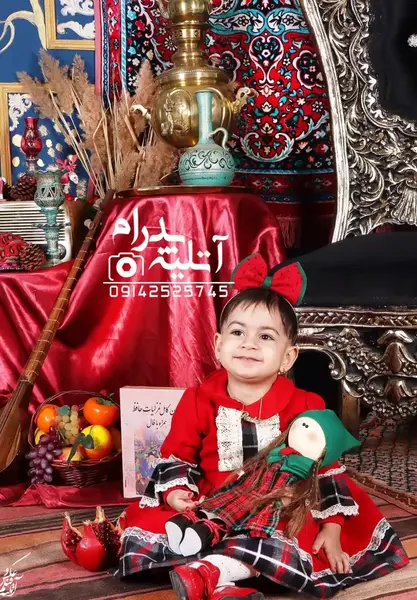 عکس های یلدایی نوزاد