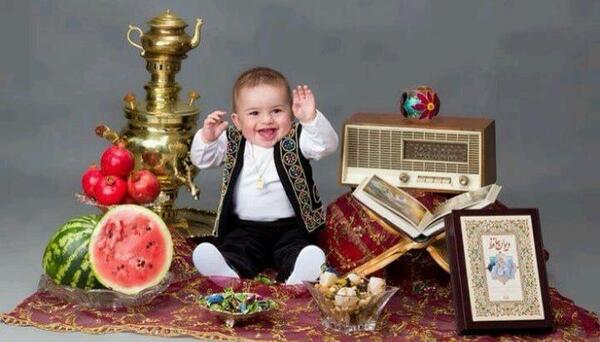 عکس های یلدایی نوزاد