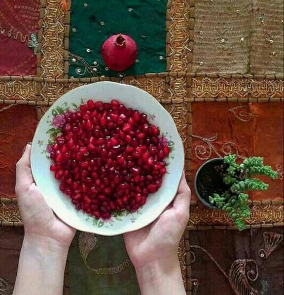 عکس هنری یلدایی