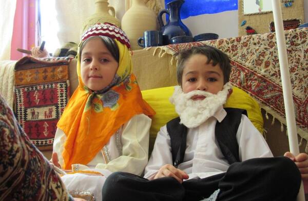 عکس یلدای مهد کودک