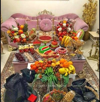 عکسهای شب یلدایی عروس