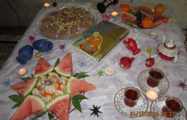 عکس شب یلدای ساده