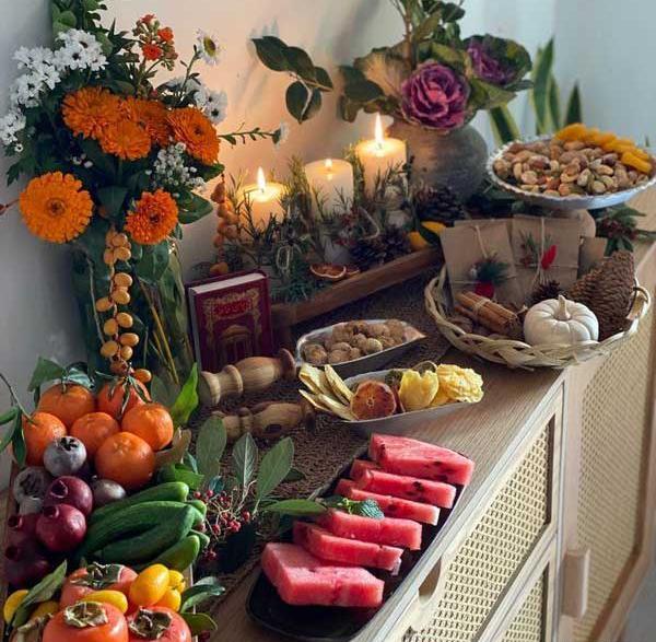 عکس شب یلدای ساده