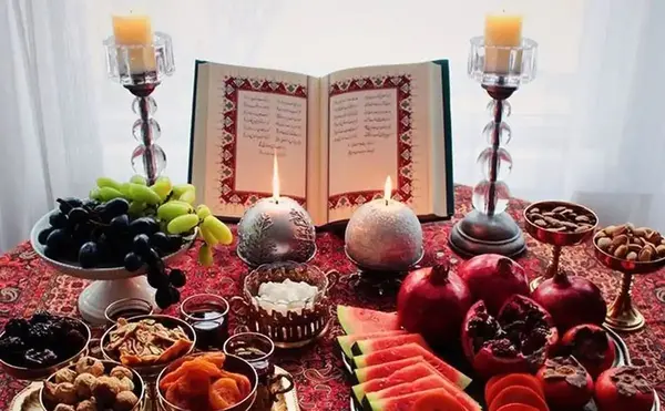 عکس سفره های یلدایی