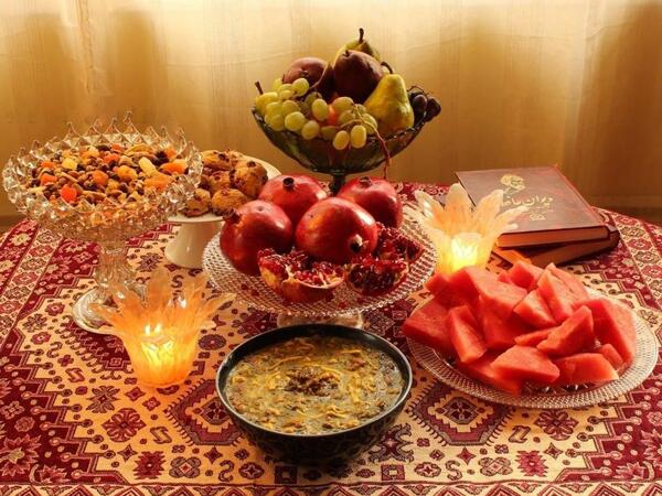 عکس های شب یلدای ساده