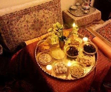 عکس شب یلدای سنتی