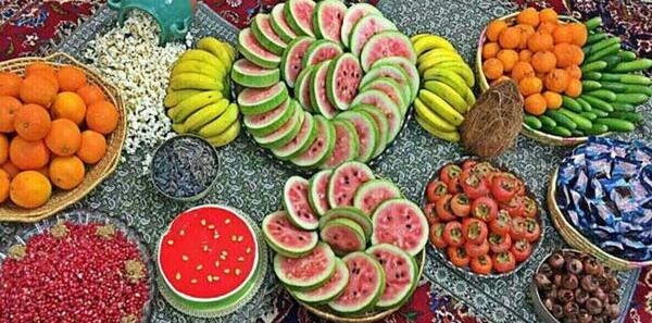 عکس سفره یلدایی شیک