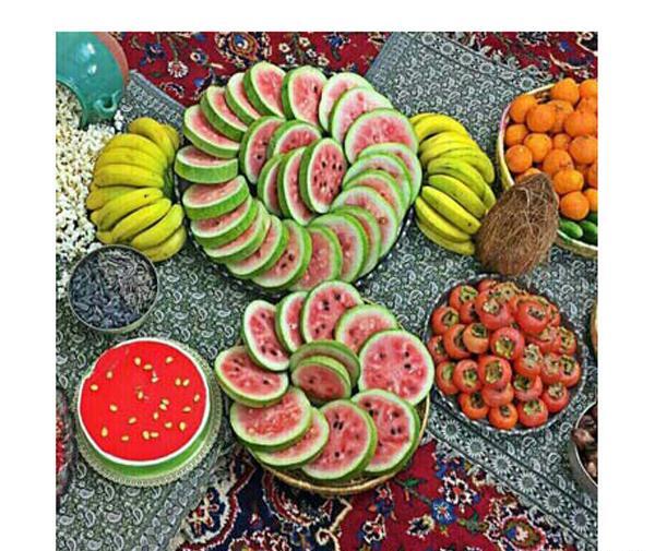 عکس سفره یلدایی شیک