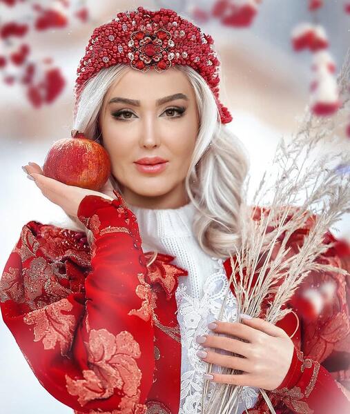 مدل عکس یلدایی زن و شوهر