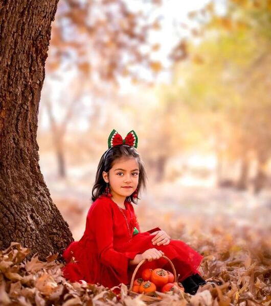 مدل عکس یلدایی دخترانه