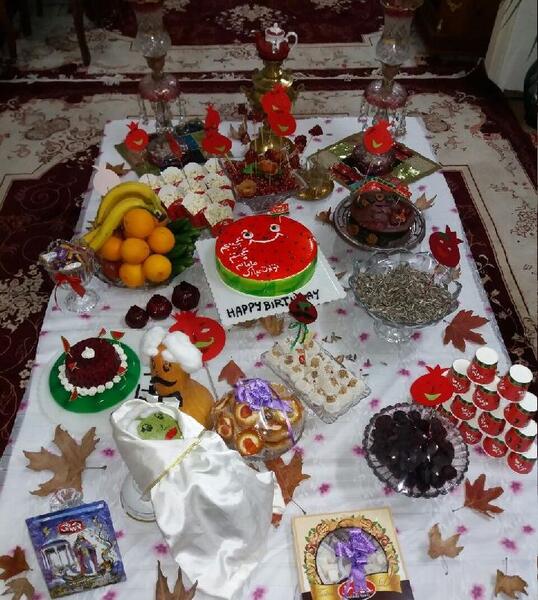 عکس شب یلدای خانوادگی
