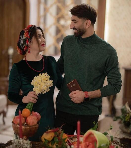 عکس همسر یلدا