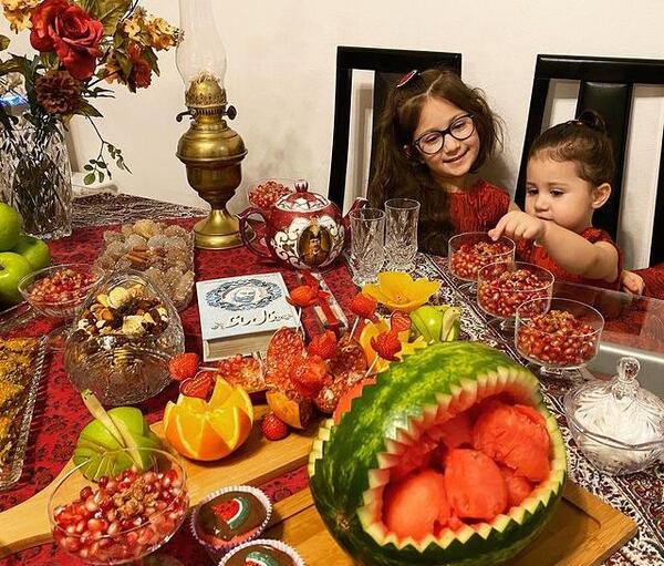 عکس همسر یلدا