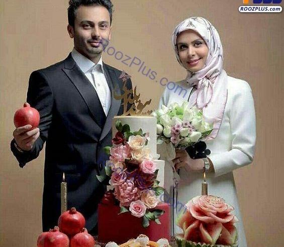 عکس یلدا و همسرش