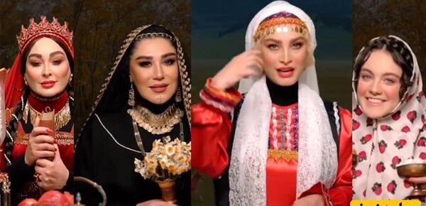 عکس یلدایی بازیگران 1402