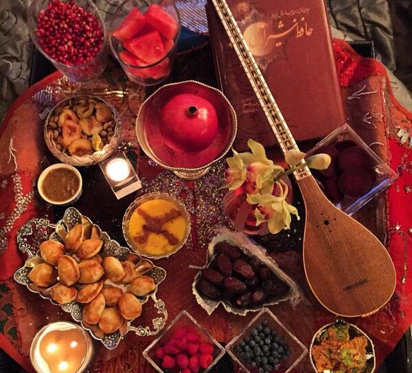 عکس انشا درباره ی شب یلدا