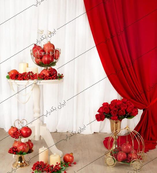 عکس آتلیه ای یلدایی کودک