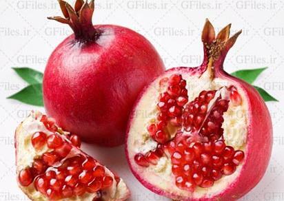عکس یلدایی با انار