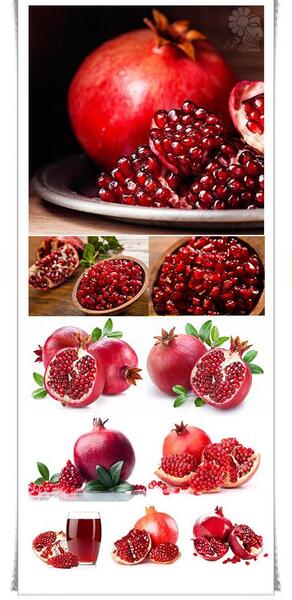 عکس یلدایی با انار