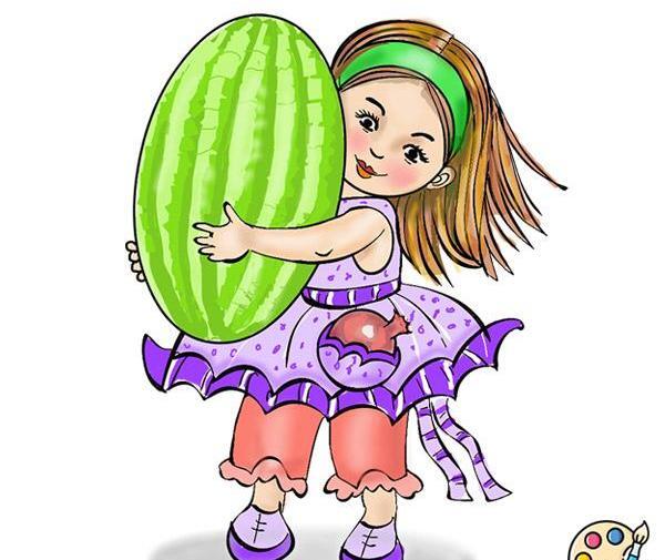عکس نقاشی یلدا دخترانه