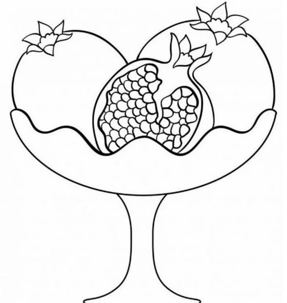 عکس سفره یلدا نقاشی