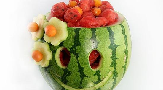 عکس هندوانه شب یلدا کارتونی
