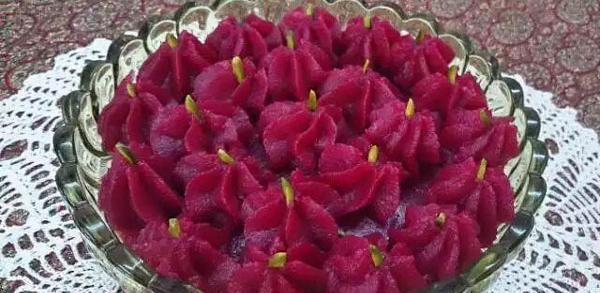 عکس تزیین لبو شب یلدا
