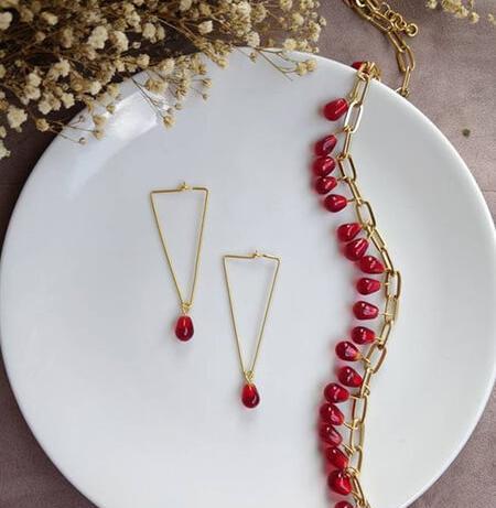 عکس گردنبند برای شب یلدا