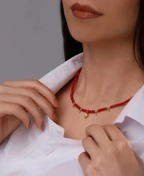 عکس گردنبند برای شب یلدا