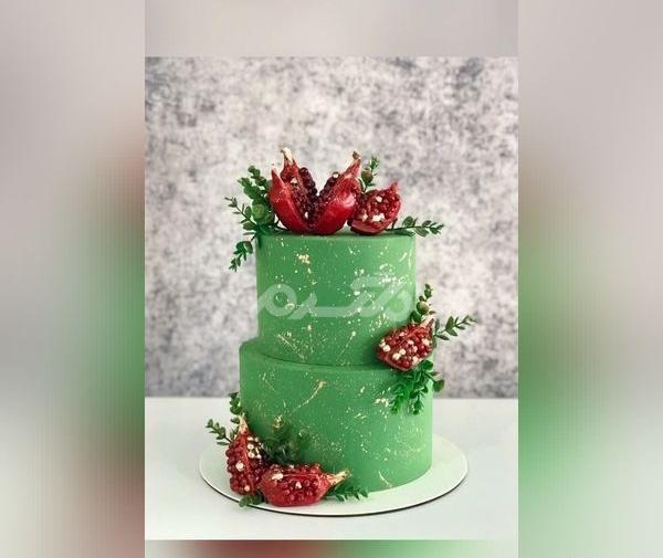 عکس کیک یلدا برای مدرسه