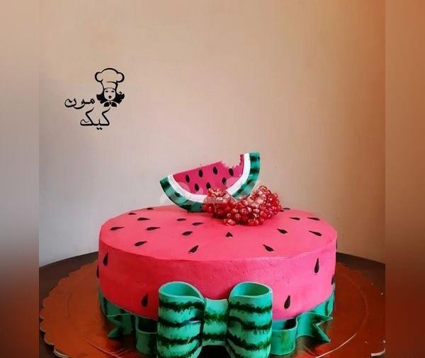 عکس کیک یلدا برای مدرسه