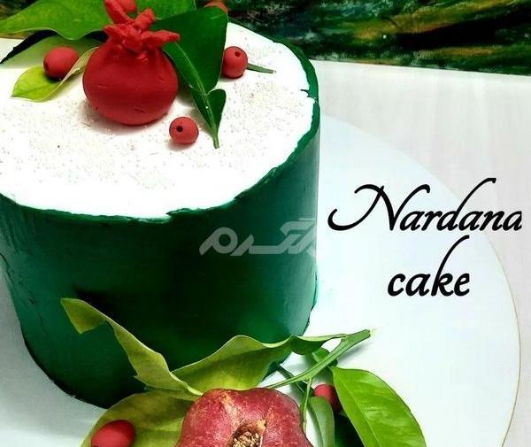 عکس کیک های یلدا