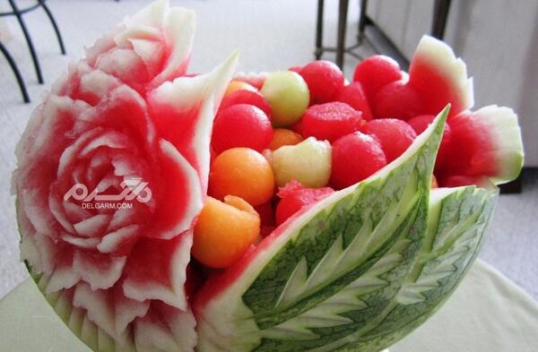 عکس هندوانه شب یلدا فانتزی
