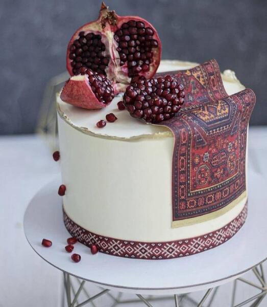 عکس کیک شب یلدا خوشگل