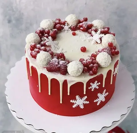 عکس کیک شب یلدا خوشگل