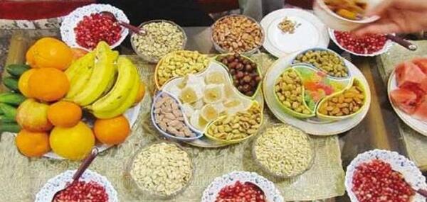 عکس شب یلدا خوراکی