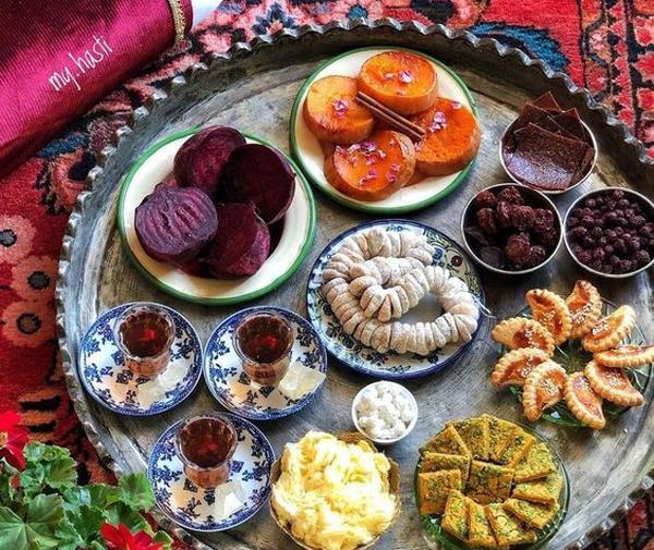 عکس شب یلدا خوراکی