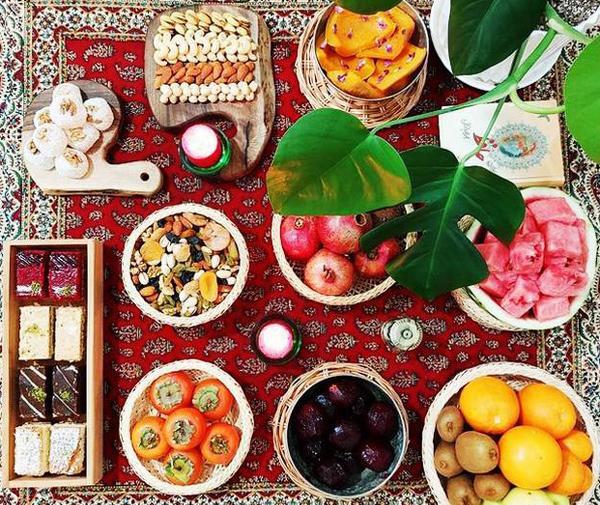 عکس شب یلدا خوراکی