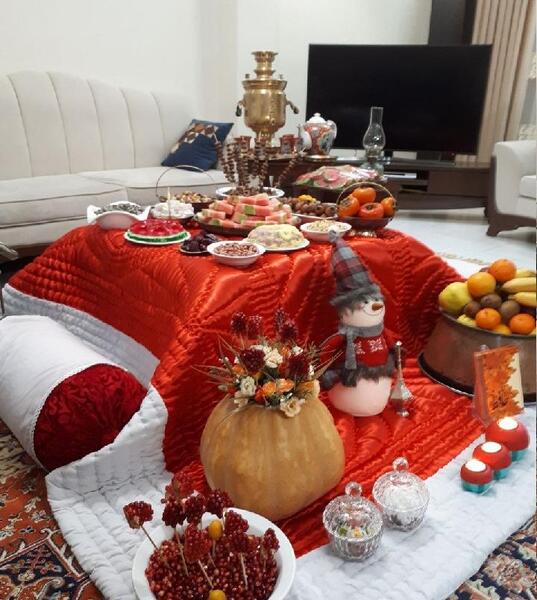عکس شب یلدا برای زن داداش