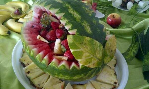 عکس طرح هندوانه برای شب یلدا