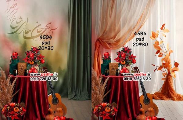پشت صحنه عکس شب یلدا