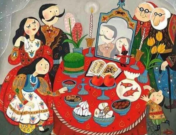 عکس از سفره های یلدا